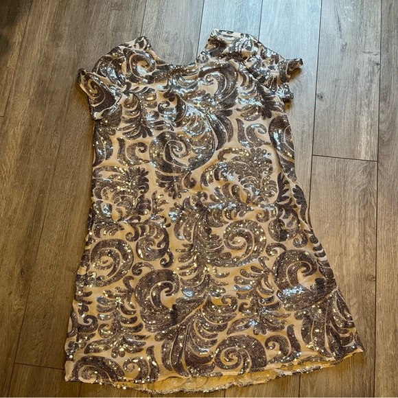 Show me Your MuMu Sequin Mini Dress - Picture 1 of 5